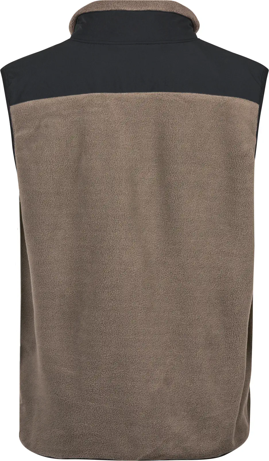 tee-jays-9122-mountain-fleece-bodywarmer-clay-black-back-3 Tee Jays Mountain Fleece Bodywarmer