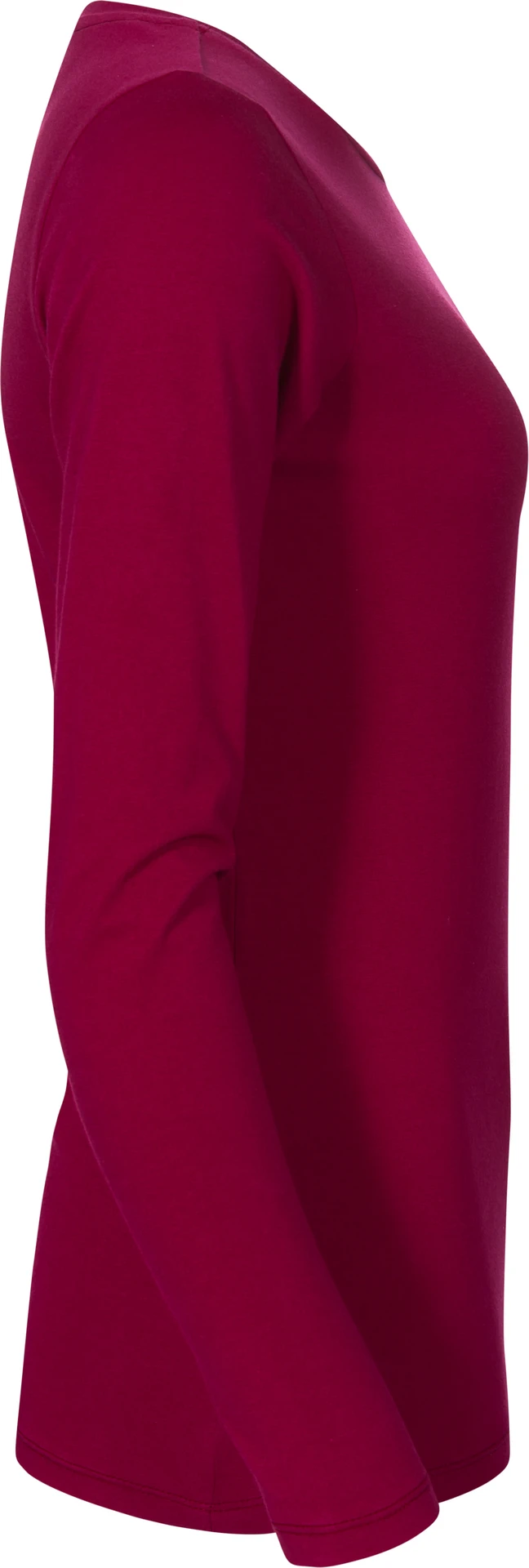 promodoro-1565-womens-roundneck-t-shirt-long-sleeve-berry-side-5 Promodoro X.O Women´s Roundneck T-Shirt Long Sleeve