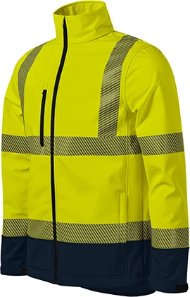 rimeck-5v3-softshelljacke-hv-drop-fluoreszierendesgelb-left-3 RIMECK Softshelljacke HV Drop 5V3