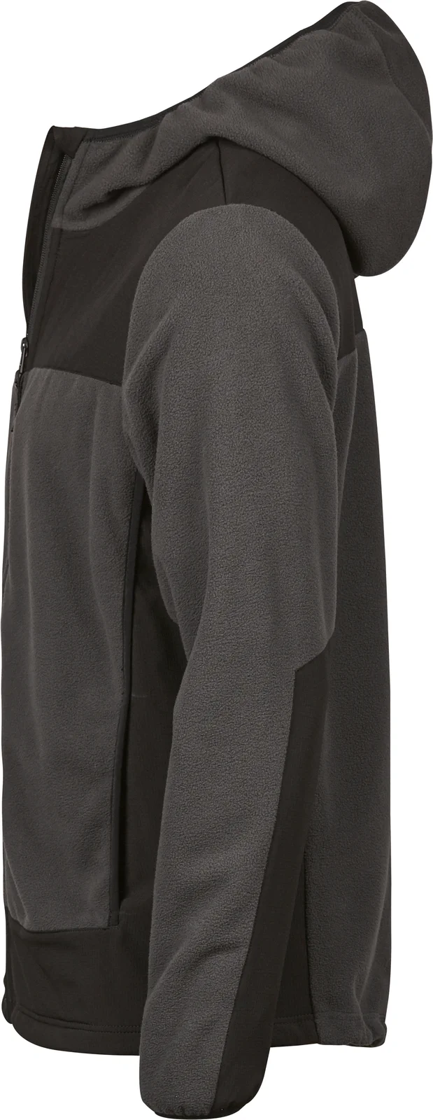 tee-jays-9124-mountain-hooded-fleece-asphalt-black-left-2 Tee Jays Mountain Hooded Fleece