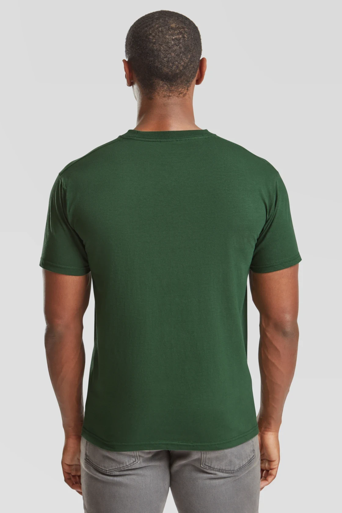 fruit-of-the-loom-61-044-0-super-premium-t-shirt-bottlegreen-model-2 F.O.L. Super Premium T
