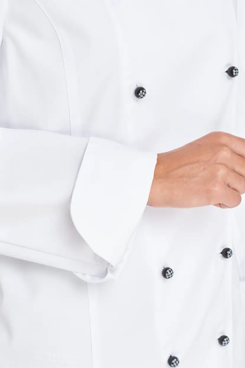 Leiber Damen-Kochjacke 1/1 Arm 08/2518