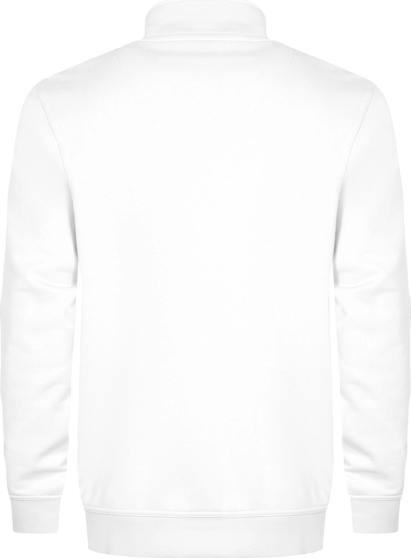 promodoro-5270-mens-sweatjacket-white-back-6 Promodoro Men's Sweatjacket