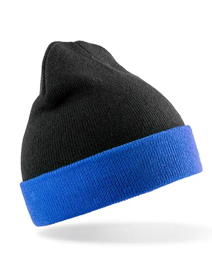 Result Recycled Black Compass Beanie Result Recycled Black Compass Beanie