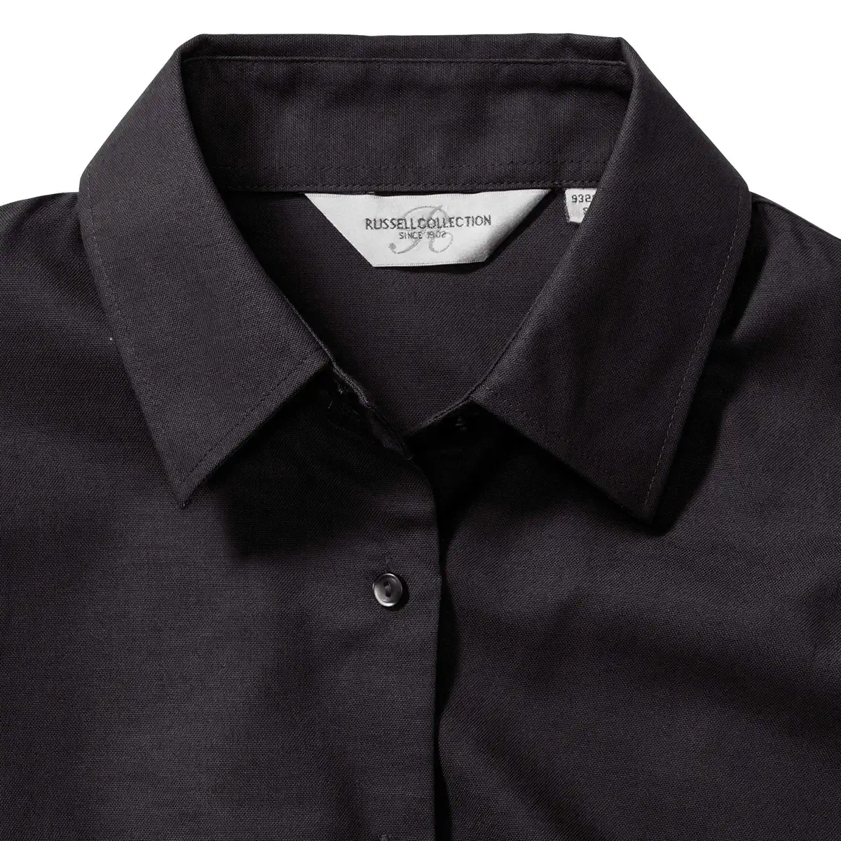 russell-r932f-ladies-ls-easy-care-oxford-shirt-black-detail-6 Russell Ladies Long Sleeve Easy Care Oxford Shirt