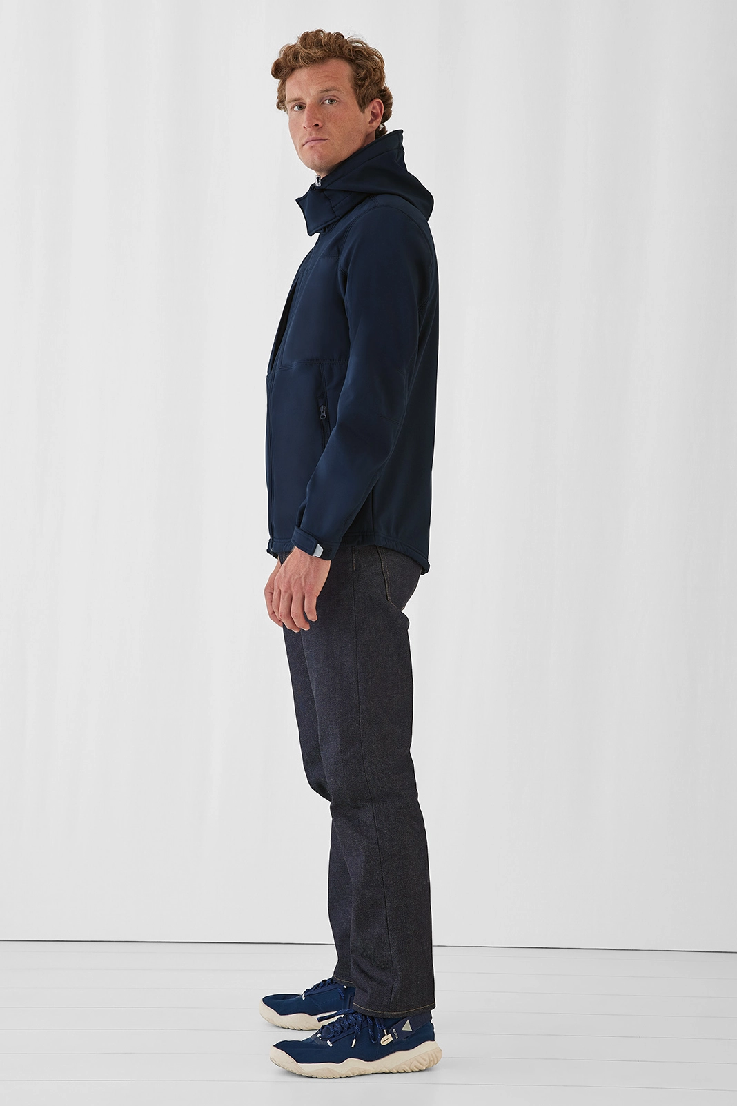 B&C Hooded Softshelljacke Men