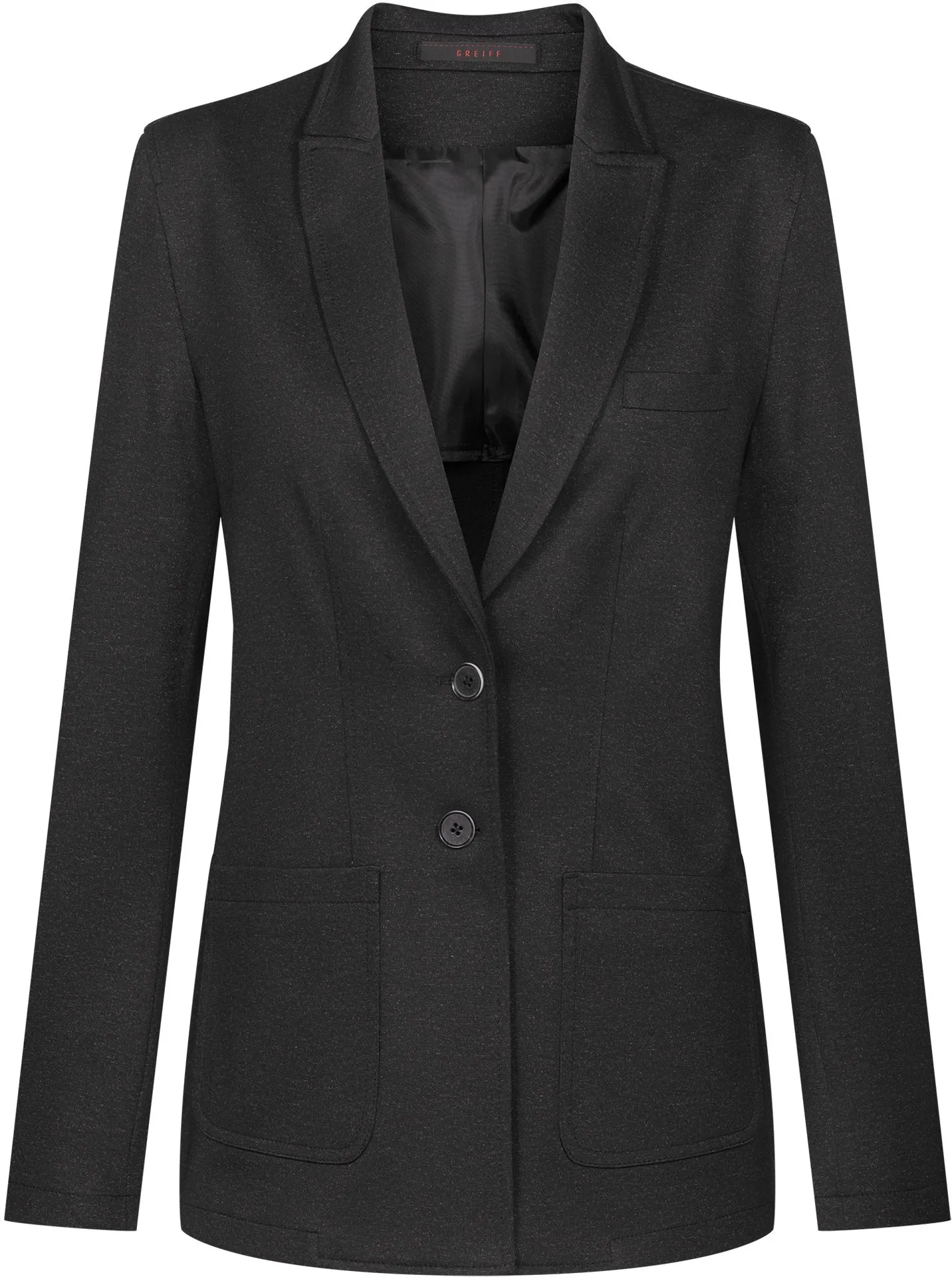 greiff-1449-damen-jerseylangblazer-rf_2125_anthrazit-meliert-front-2 GREIFF Damen Jerseylangblazer CASUAL Regular Fit