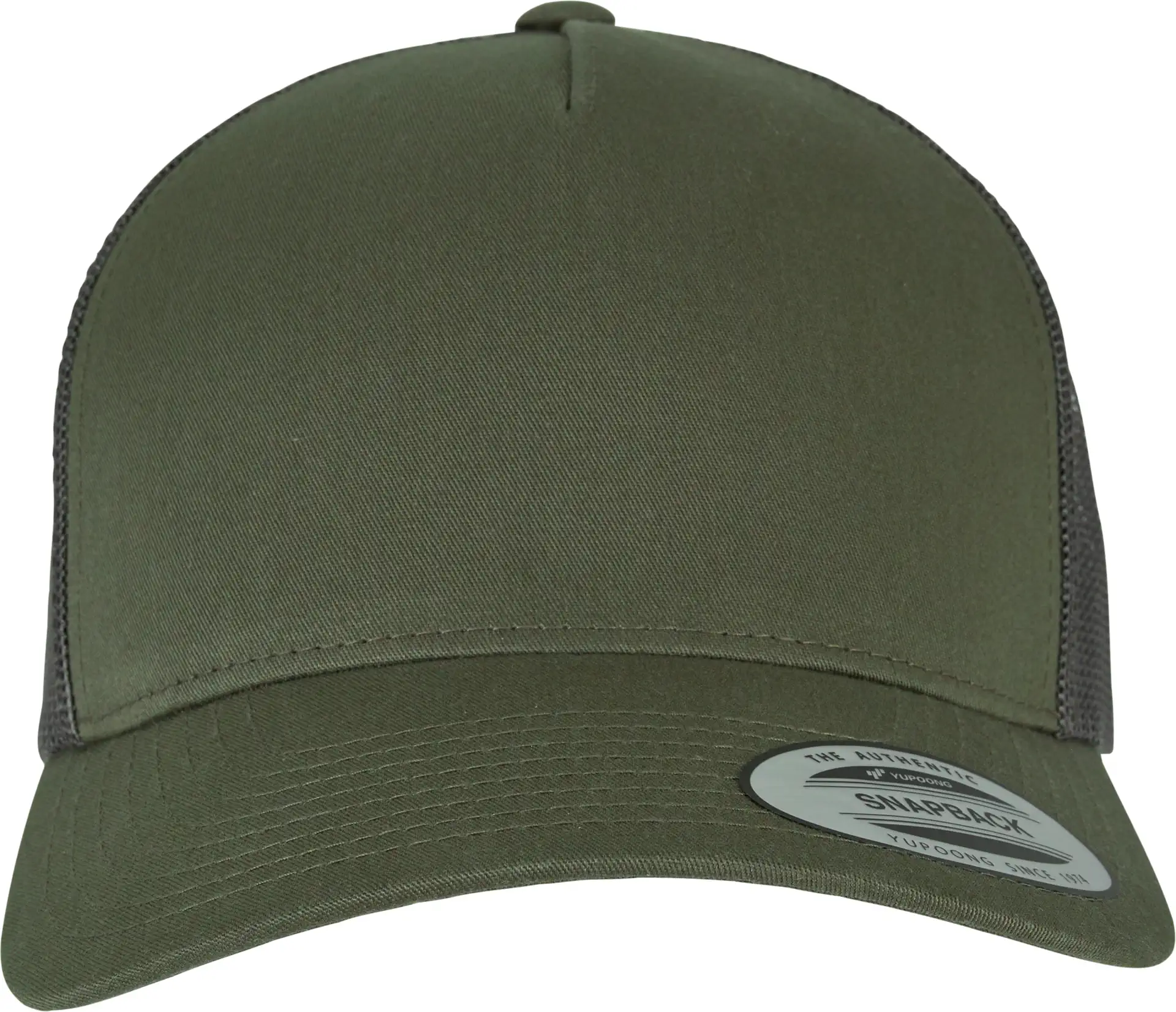 flexfit-6506-5-panel-retro-trucker-cap-chocolatechip-greyishbrown-front-2 FLEXFIT 5-Panel Retro Trucker Cap