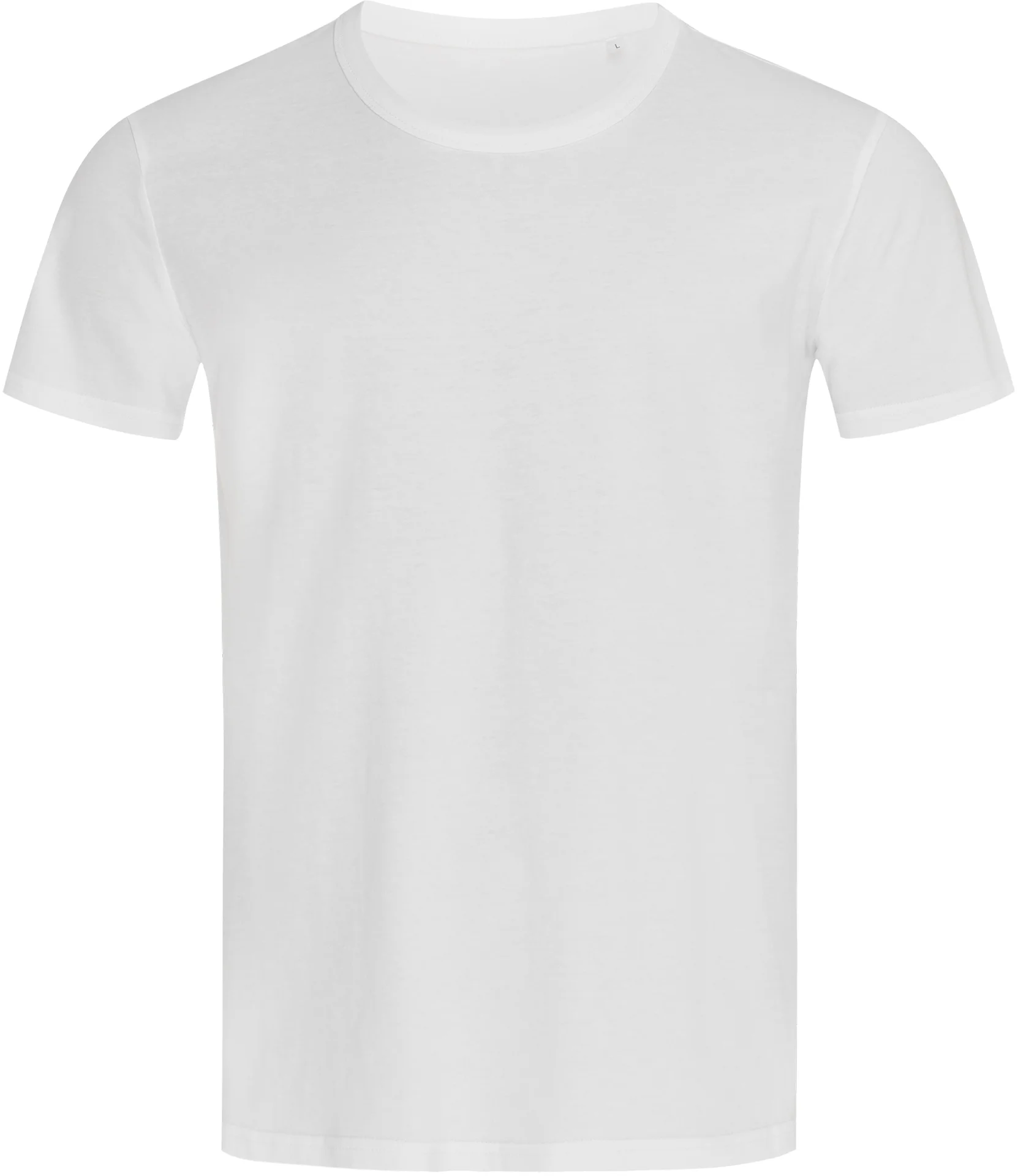 stedman-st9000-crew-neck-t-shirt-ben-white-front-4 Stedman Ben Crew Neck