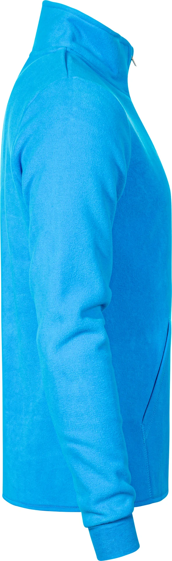 promodoro-7971-mens-double-fleece-jacket-turquoise-lightgrey-side-5 Promodoro Men's Double Fleece Jacket 7971