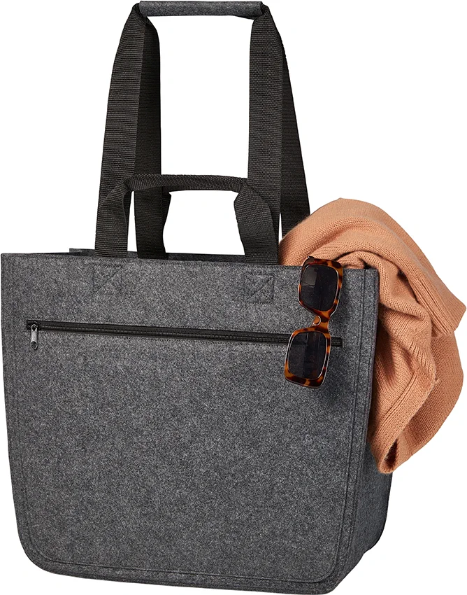 HALFAR Felt Shopper Softbasket