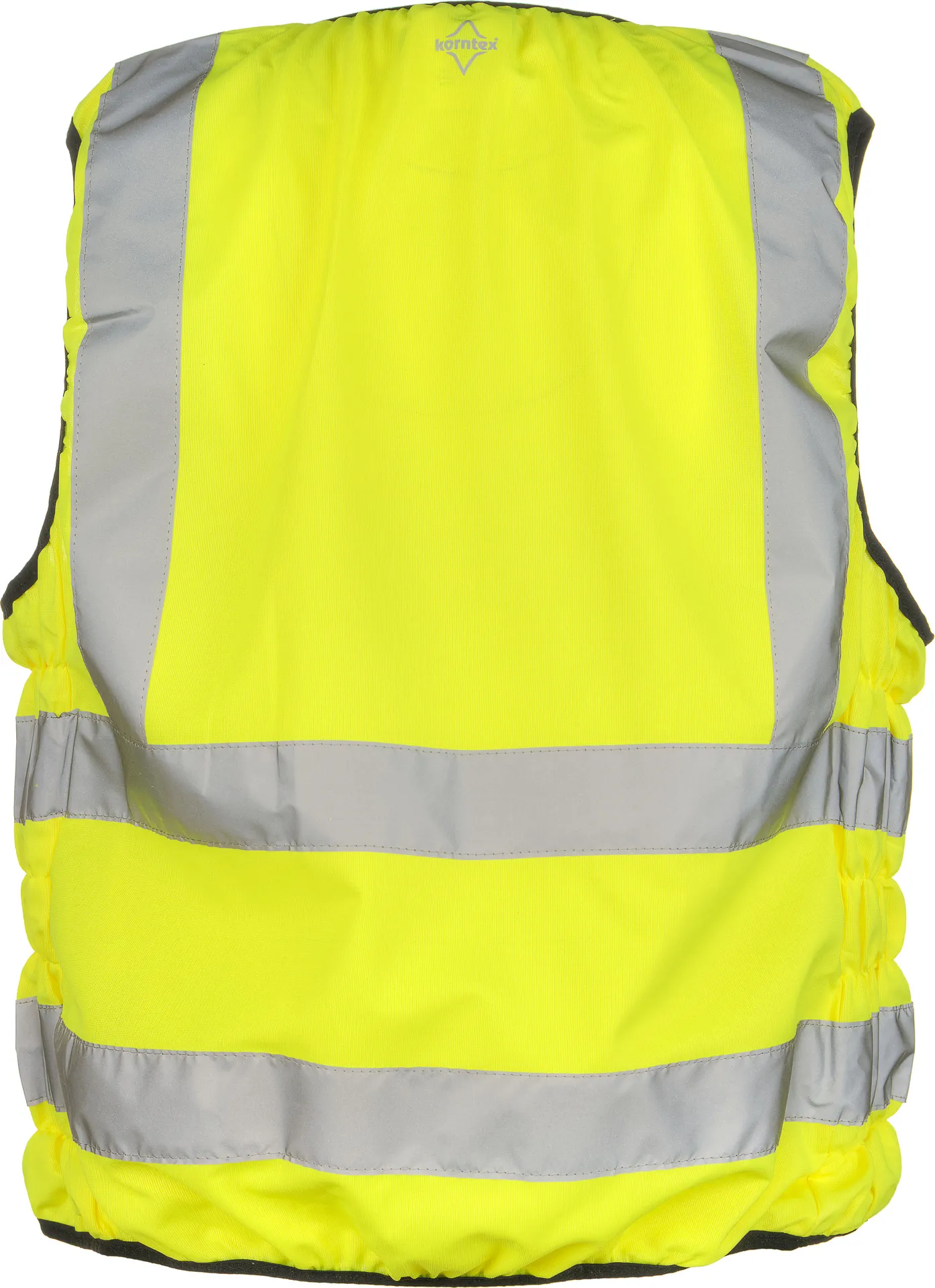 korntex-kxmotog-hi-vis-biker-safety-vest-schleiz-signalyellow-back-3 Korntex Hi-Vis Biker Safety Vest Schleiz