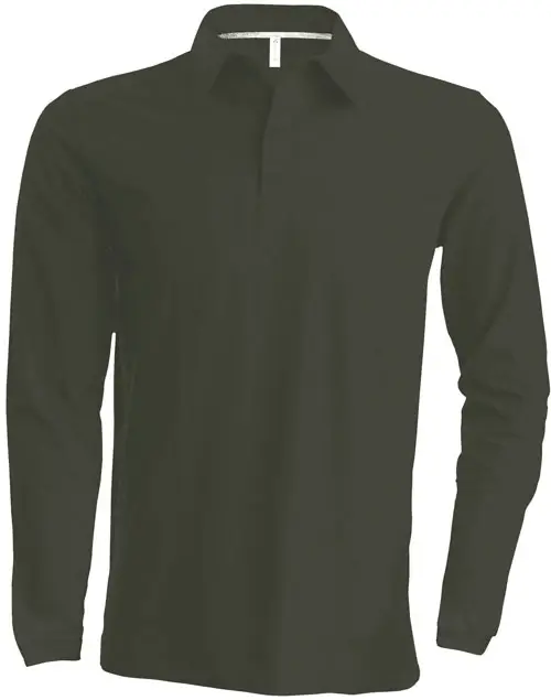 Kariban Herren Piqué Polo langarm