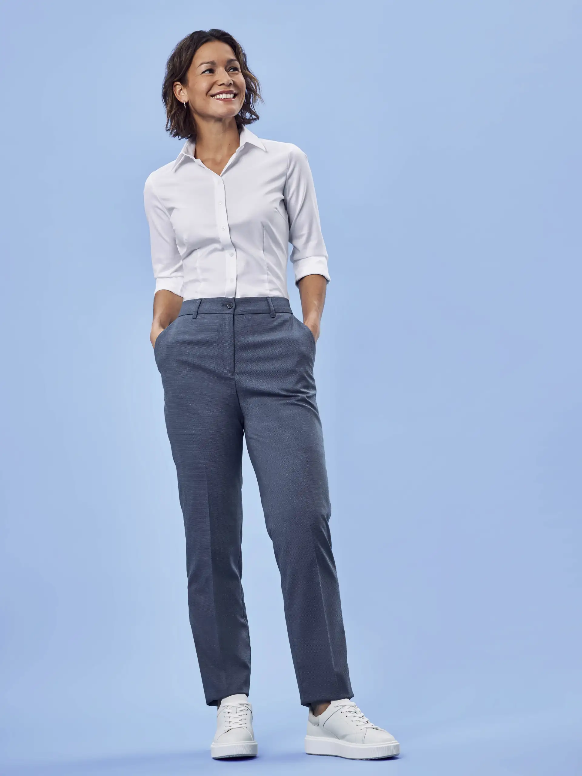 greiff-13014-damen-hose-rf-modern_2820_dunkelblau-model-1 GREIFF Damen Hose MODERN Regular Fit