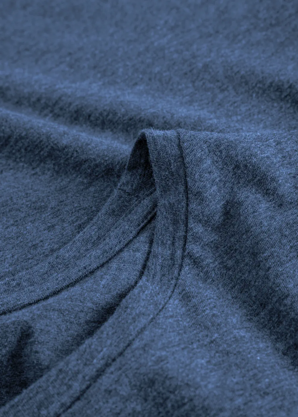 promodoro-1505-womens-roundneck-t-shirt-heathernavy-detail-7 Promodoro X.O Women´s Roundneck T-Shirt