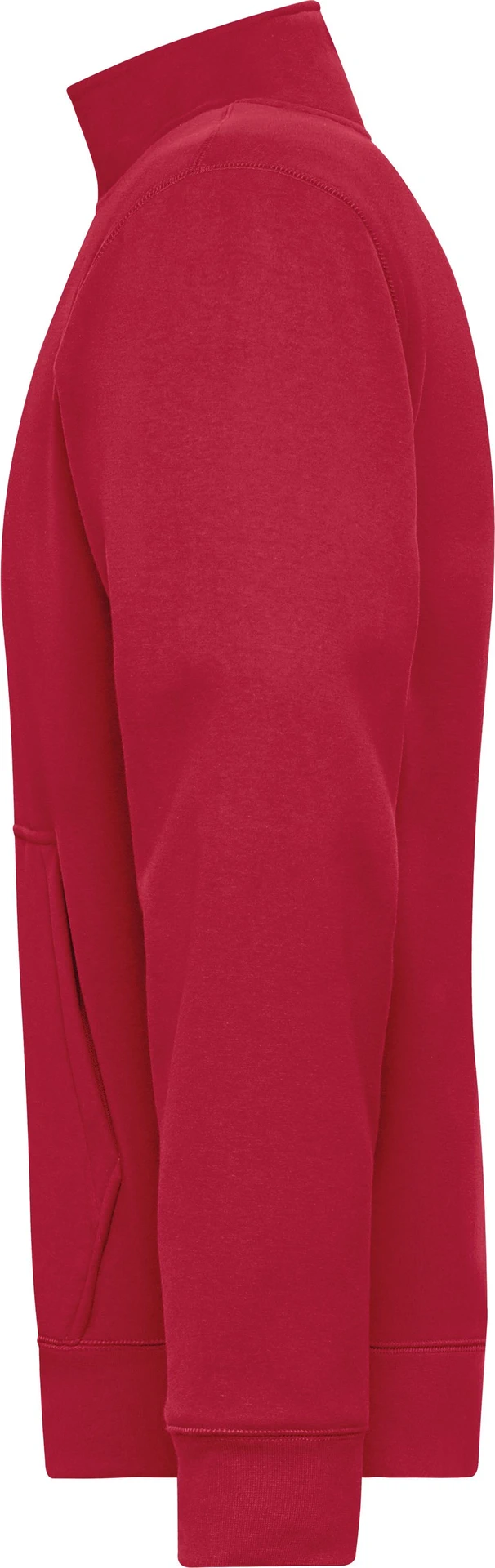 jn1810-mens-doubleface-work-jacket-red-left-4 James & Nicholson Men´s Doubleface Work Jacket -SOLID-