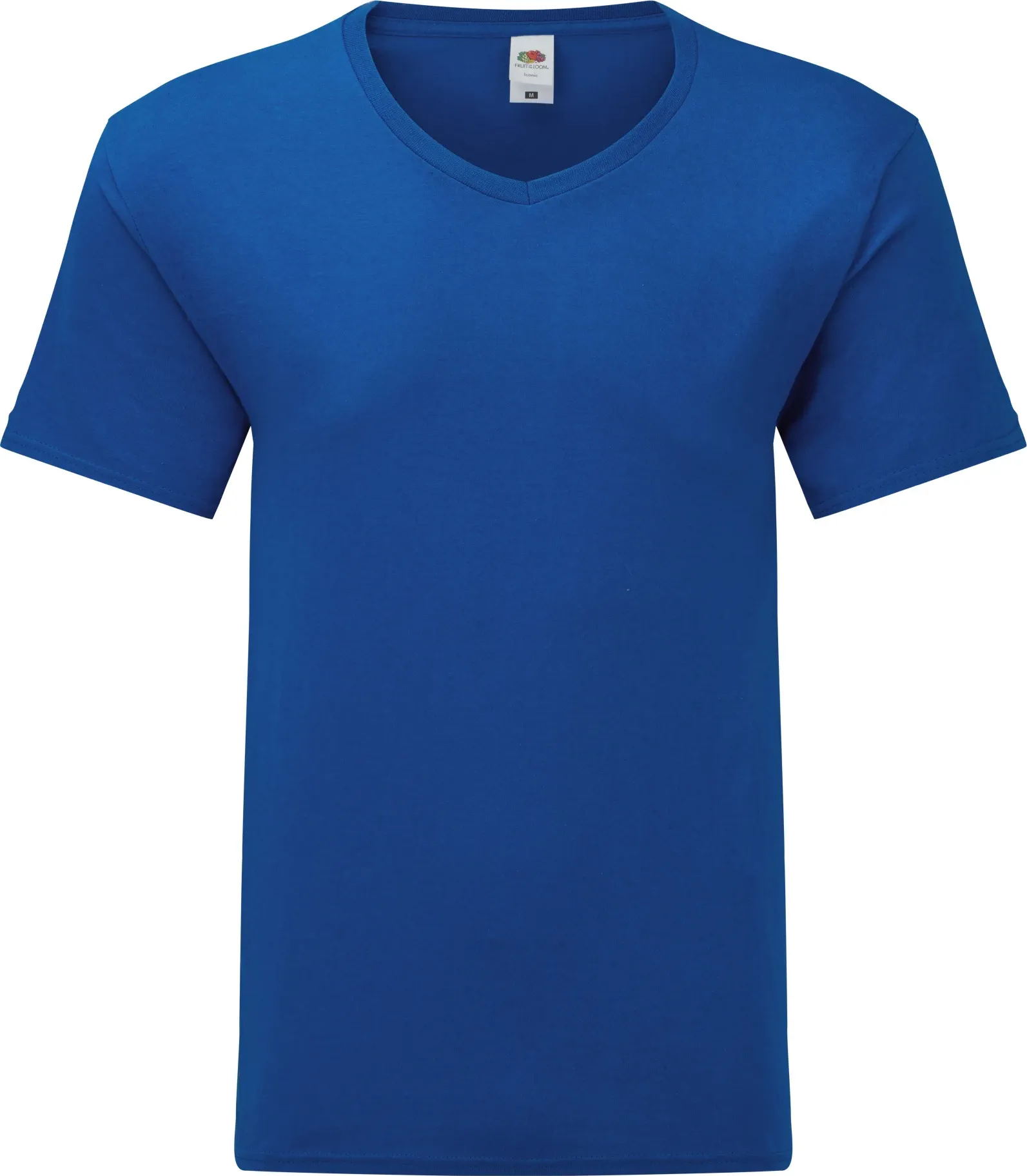 fruit-of-the-loom-61-442-0-iconic-150-v-neck-t-shirt-royalblue-4 F.O.L. Iconic 150 V Neck T