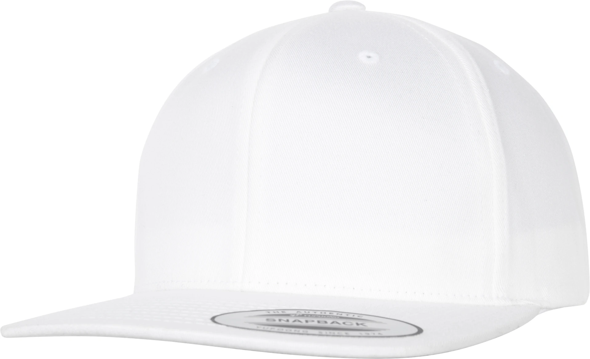 flexfit-6089oc-organic-cotton-snapback-white-front-1 FLEXFIT Organic Cotton Snapback