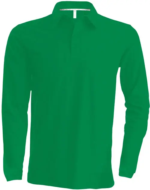 Kariban Herren Piqué Polo langarm
