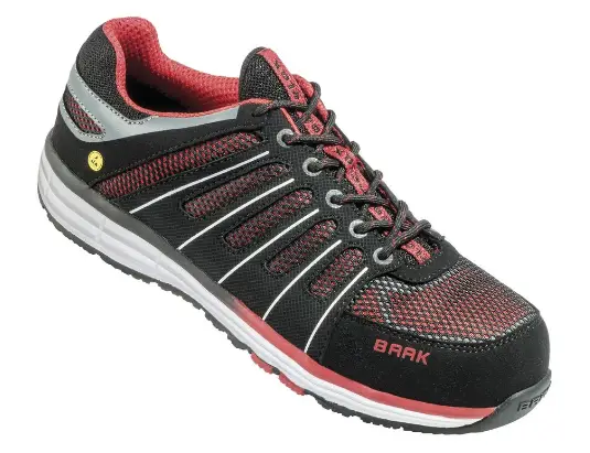 BAAK Sicherheitshalbschuh Sports light Red S1P ESD