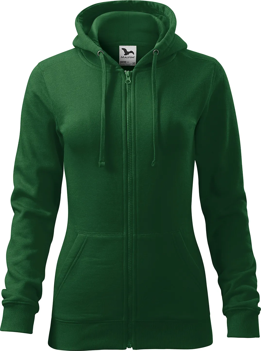 MALFINI Sweatshirt Damen Trendy Zipper 411