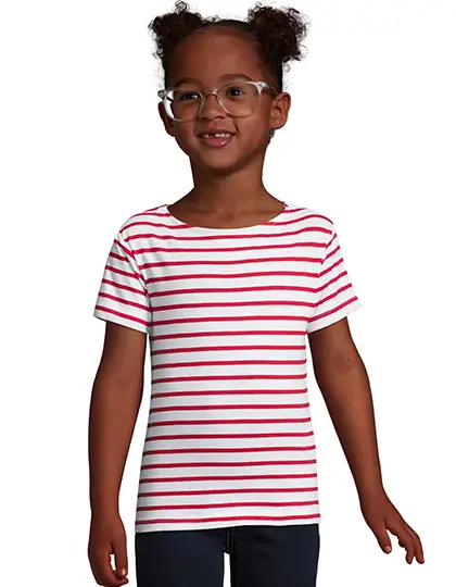 SOL'S Kids Round Neck Striped T-Shirt Miles