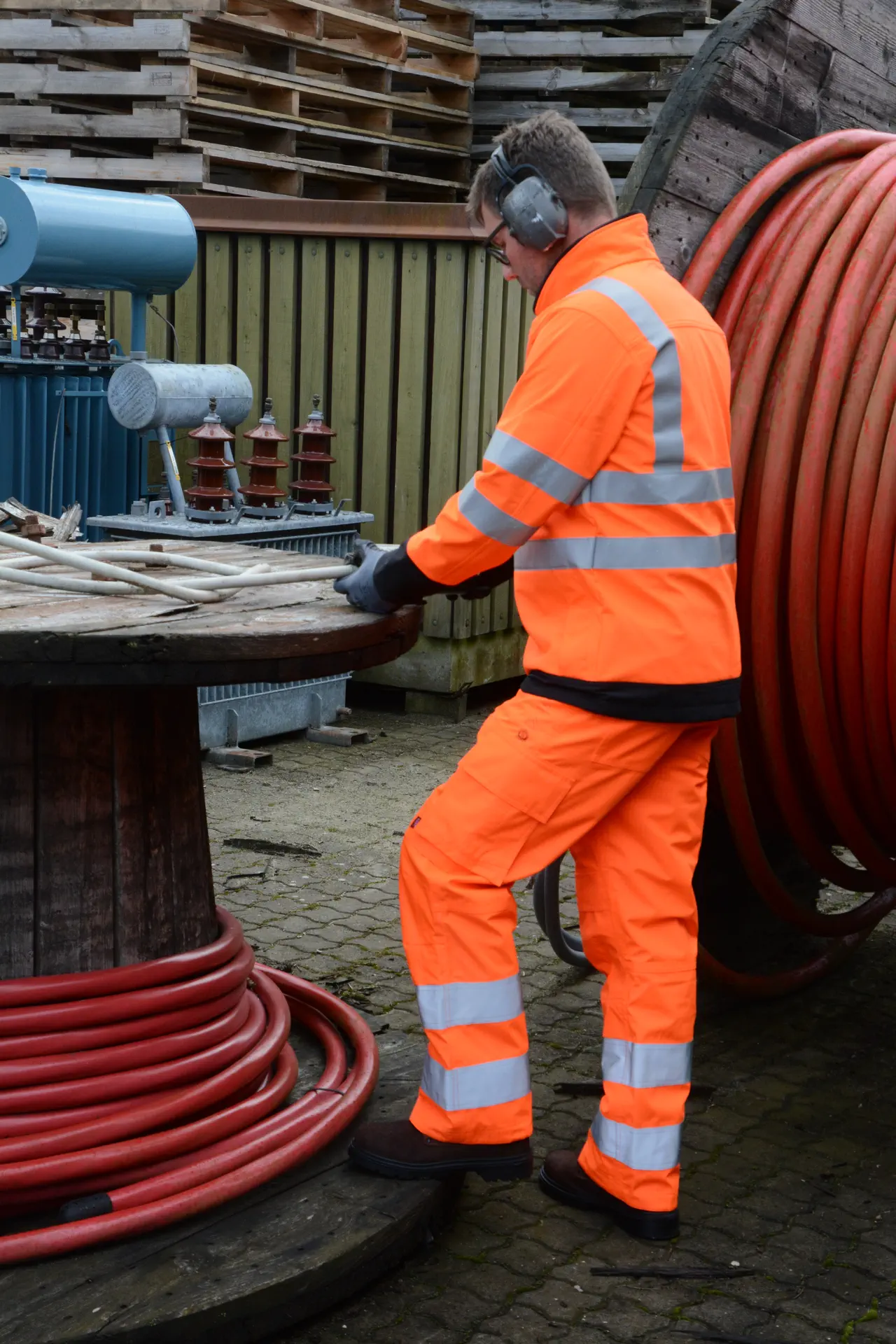 lyngsoe-arc-lr17052-multinorm-hi-vis-hose-mit-innenfutter-leuchtorange-mod-4 Lyngsøe ARC-LR17052 Multinorm Hi-Vis Hose mit Innenfutter