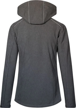 promodoro-7855-womens-softshell-jacket-heathergrey-back-6 Promodoro Women's Softshell Jacket