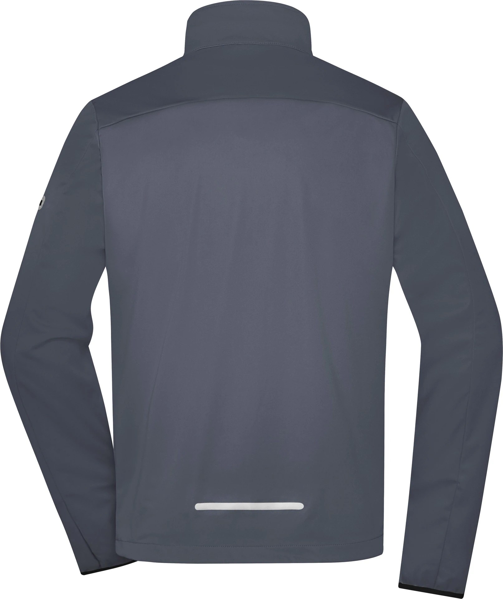 jn1126-mens-sports-softshell-jacket-titan-black-back-5 James & Nicholson Men`s Sports Softshell Jacket