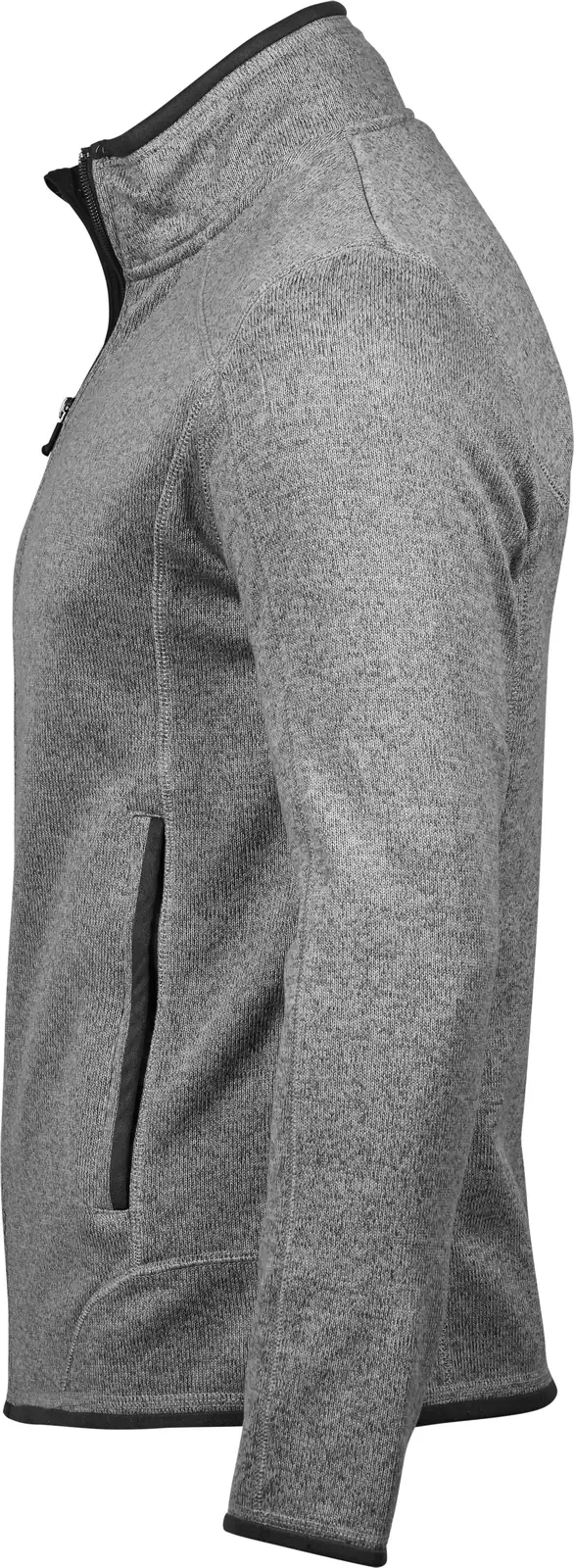 tee-jays-9615-mens-outdoor-fleece-jacket-greymelange-left-2 Tee Jays Men's Outdoor Fleece Jacket