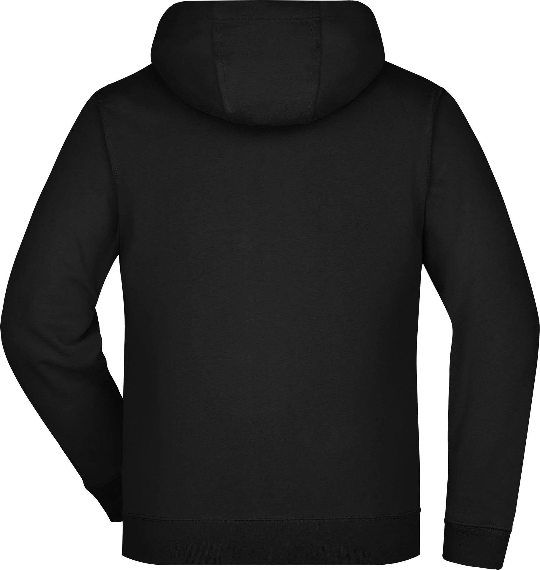 jn355-mens-doubleface-jacket-black-carbon-back-5 James & Nicholson Men´s Doubleface Jacket