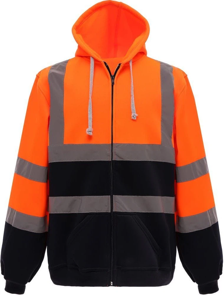 YOKO Hi Vis Zip Hoodie