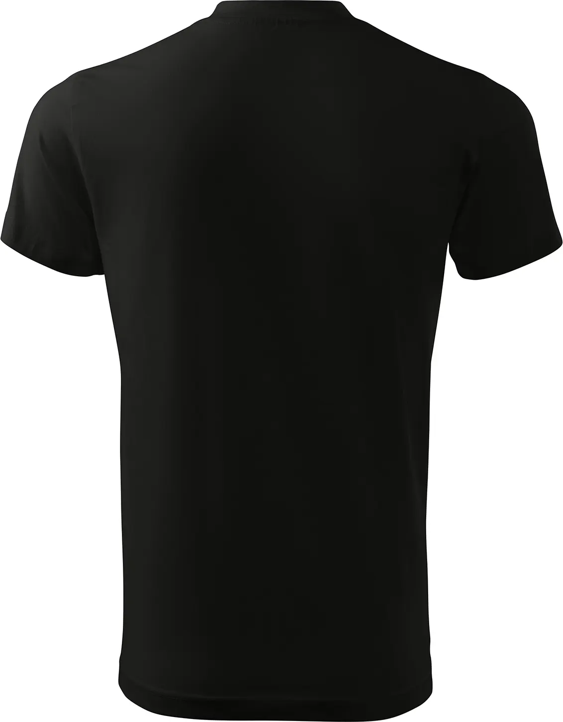malfini-111-heavy-v-neck-t-shirt-schwarz-back-5 MALFINI T-Shirt Heavy V-Neck 111