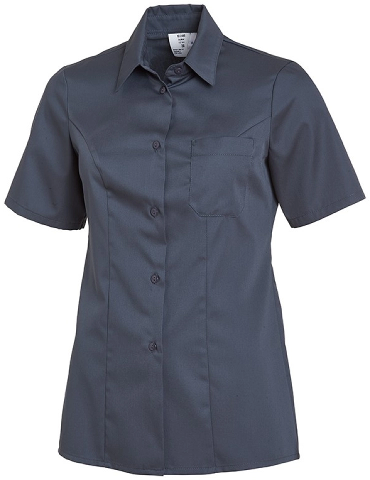 leiber-10-2496-bluse-kurzarm-dunkelgrau-front-3 Leiber Bluse kurzarm 10/2496
