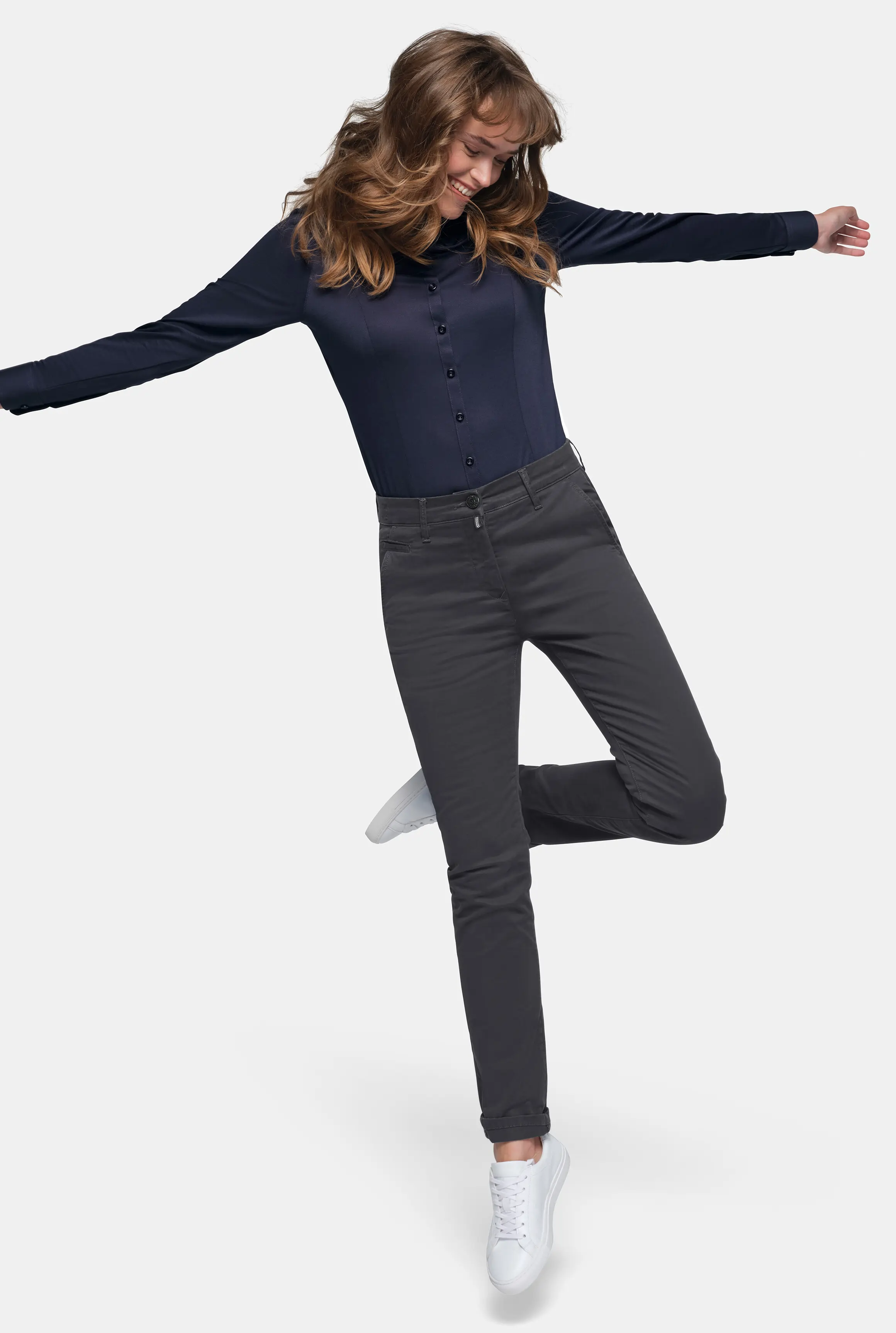 HAKRO Damen Chinohose 706 X-Stretch HAKRO Damen Chinohose 706 X-Stretch