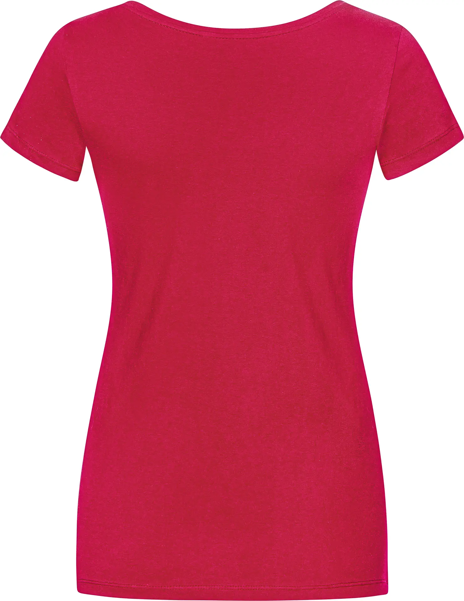 promodoro-1525-womens-v-neck-t-shirt-brightrose-back-6 Promodoro X.O Women´s V-Neck T-Shirt