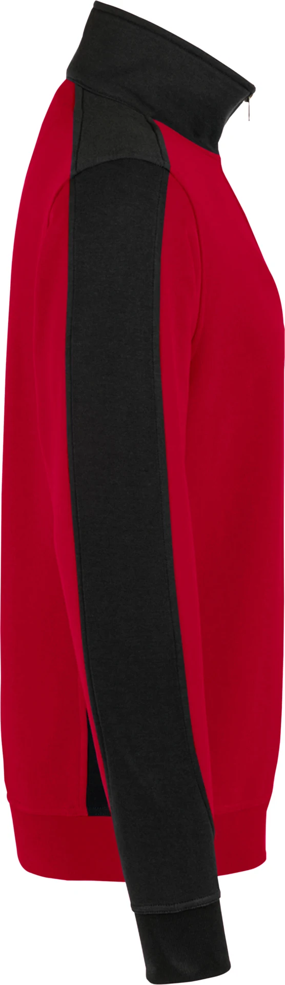 HAKRO Zip-Sweatshirt 476 Contrast Mikralinar®