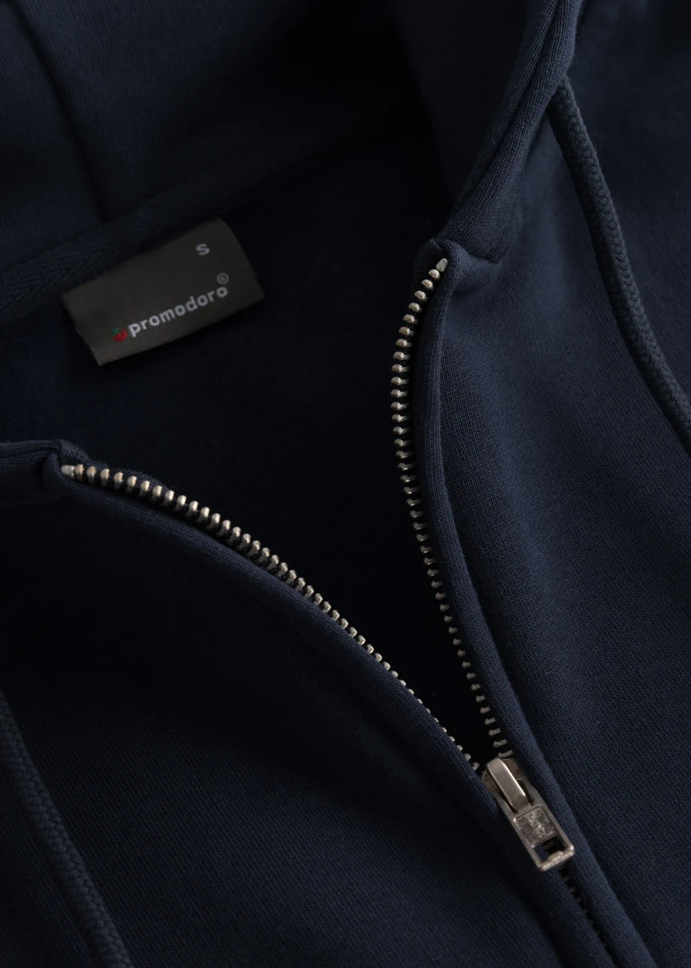 promodoro-5181-womens-hoody-jacket-navy-detail-7 Promodoro Women's Hoody Jacket 80/20