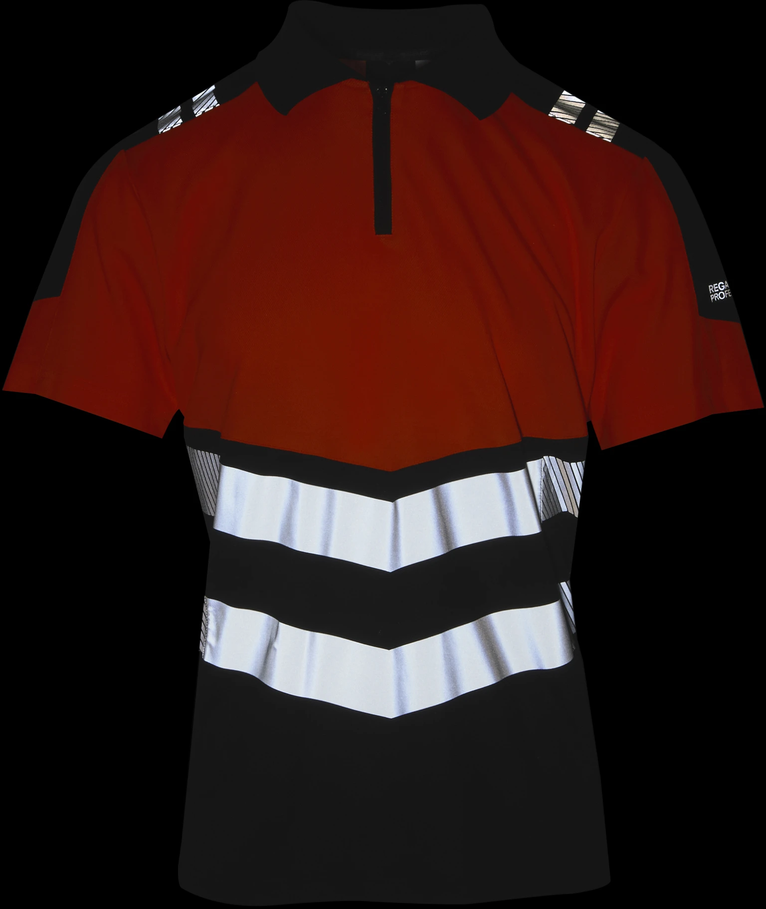 regatta-trs281-hi-vis-x-pro-polo-class1-black-signalorange-detail-4 Regatta Hi-Vis X-Pro Polo (Class 1)