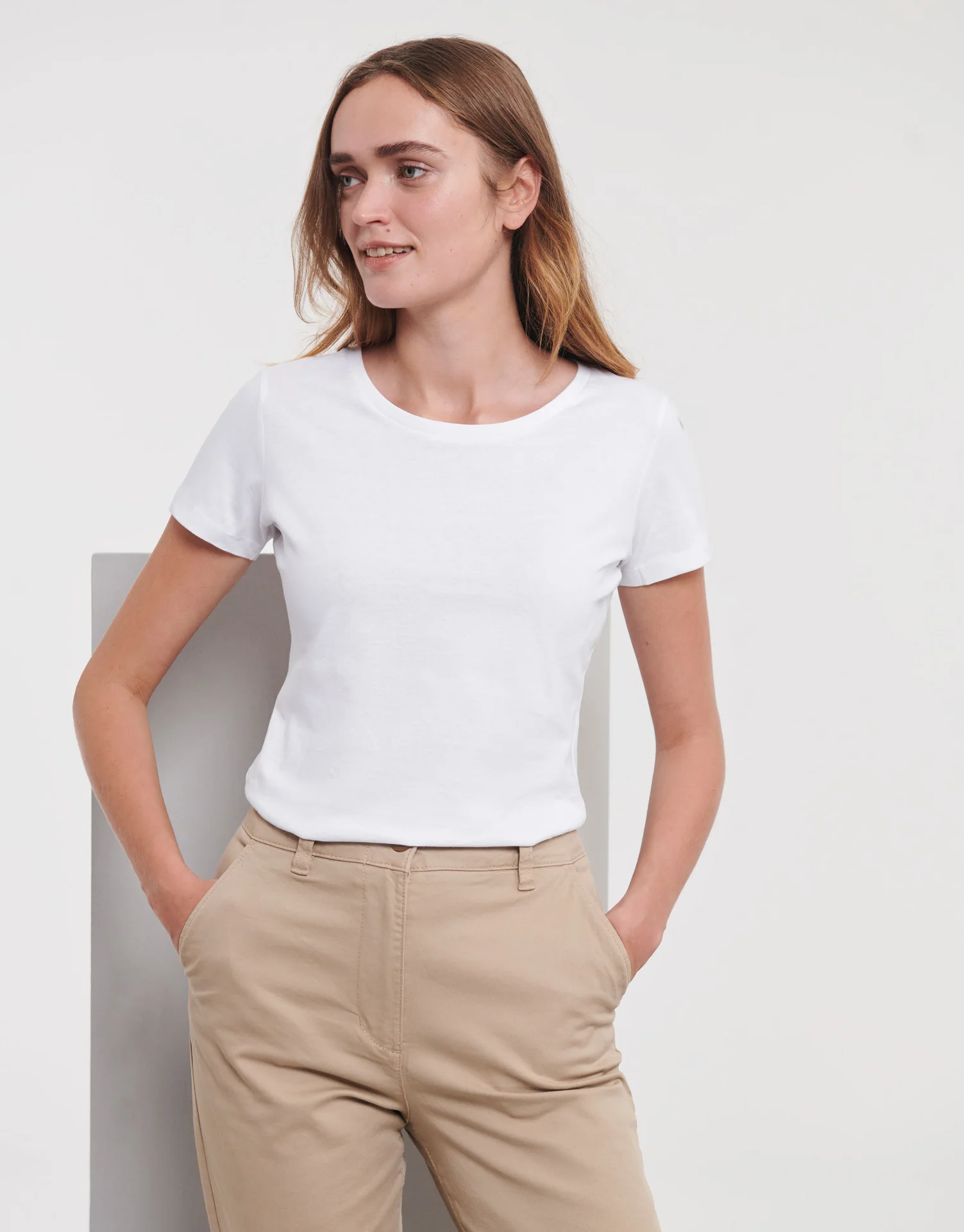 Russell Ladies Authentic Tee Pure Organic