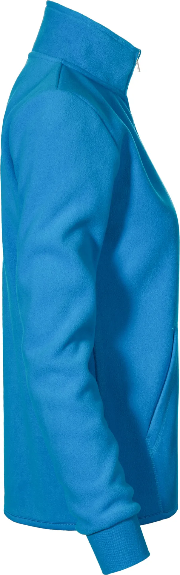 promodoro-7985-womens-double-fleece-jacket-turquoise-lightgrey-side-5 Promodoro Women's Double Fleece Jacket 7985