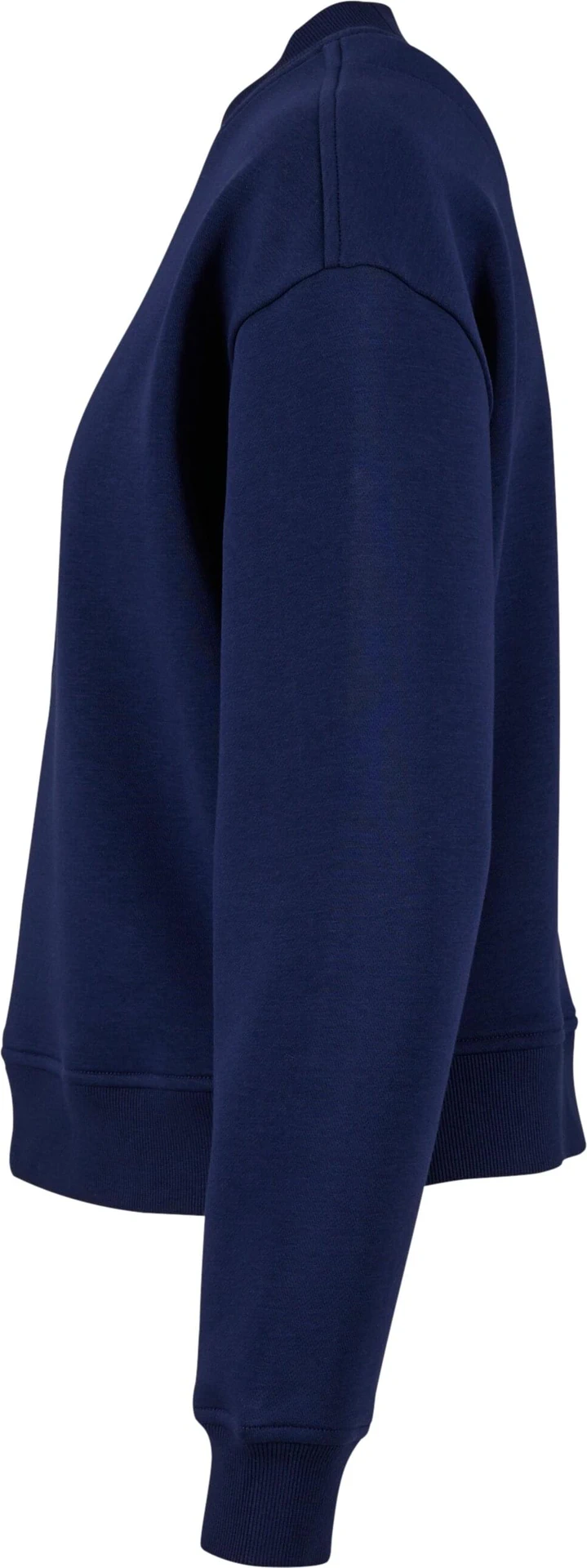 Build Your Brand Ladies Oversized Crewneck Sweatshirt