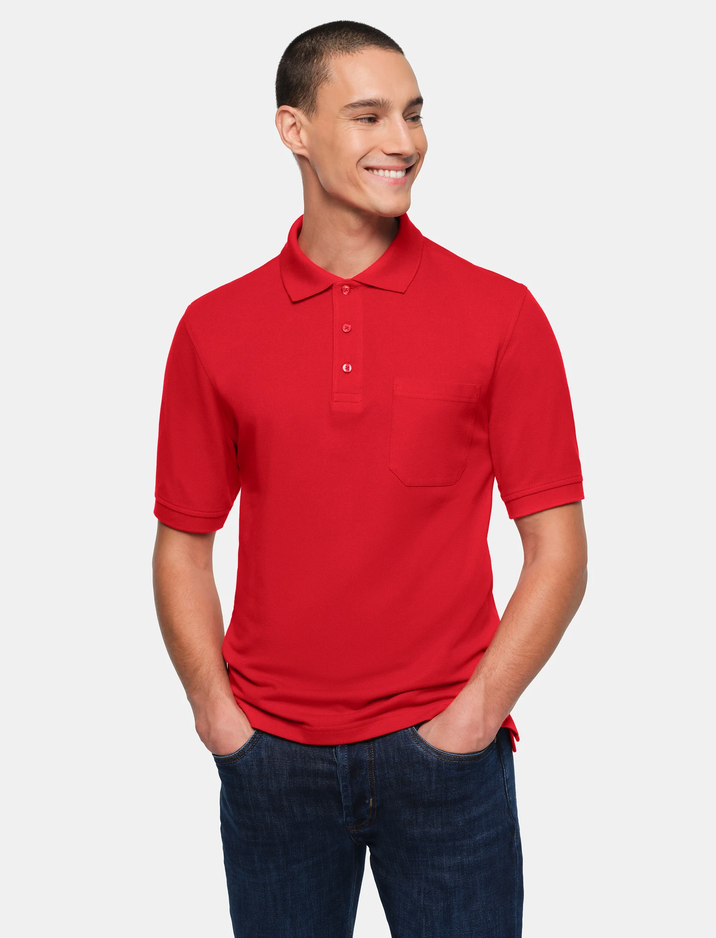 HAKRO Pocket-Poloshirt 802 Top