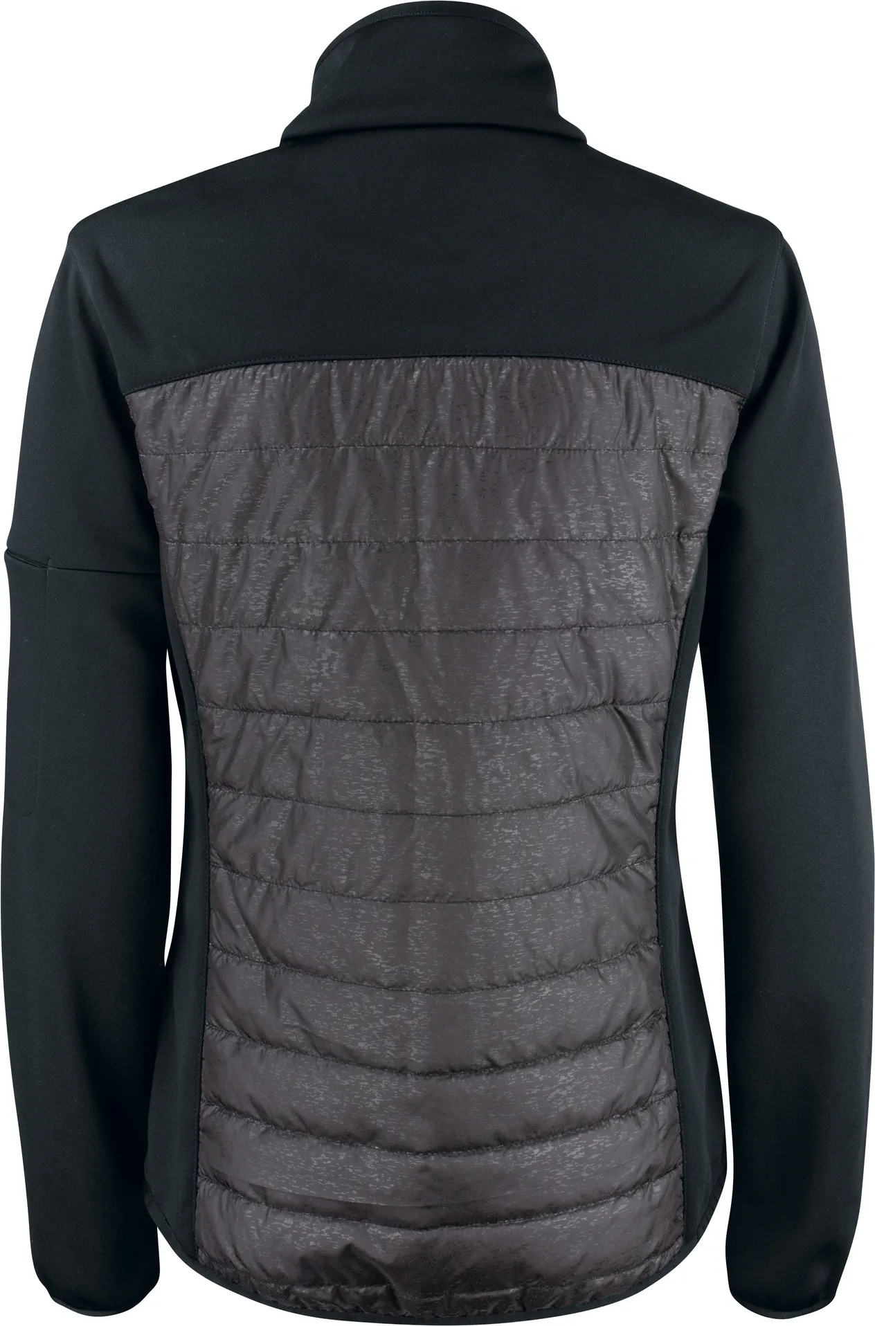 clique-020934-custer-jacket-women-black-reflective-back-3 CLIQUE Reflektierende Damen Hybrid Jacke