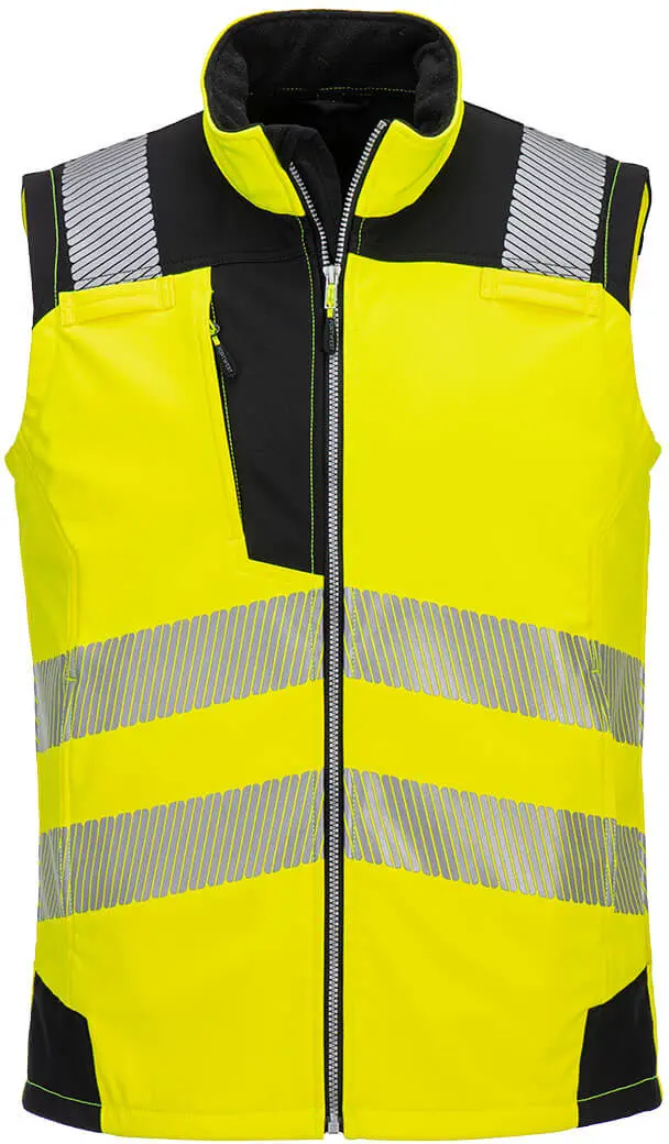 PORTWEST PW325 Warnschutz-Softshell-Weste PORTWEST PW325 Warnschutz-Softshell-Weste