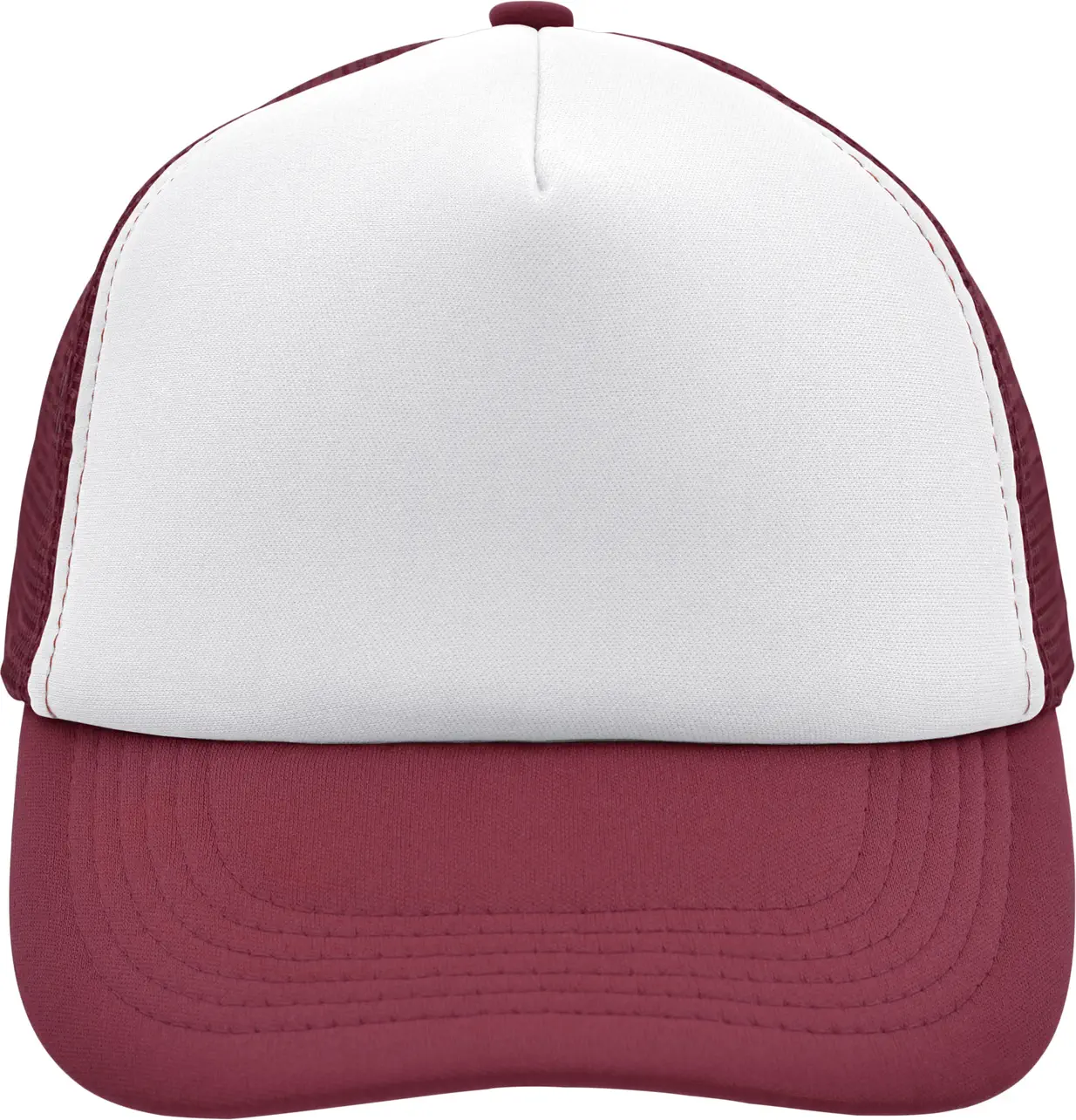 white/burgundy