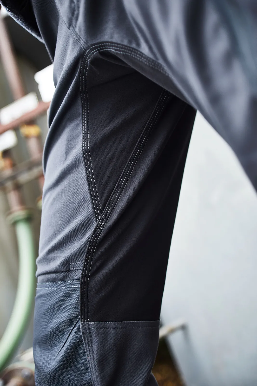 jn1812-workwear-stretch-pants-slim-line-detail-7 James & Nicholson Workwear Stretch-Pants Slim Line