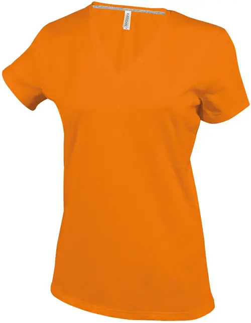 Kariban Damen V-Neck T-Shirt