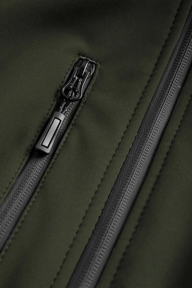 promodoro-7865-womens-warm-softshell-jacket-khaki-detail-7 Promodoro Women´s Warm Softshell Jacket