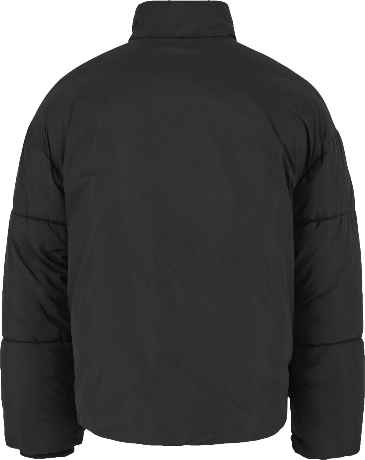 BYB-BY383-ladies-loose-puffer-jacket-black-back-7 Build Your Brand Ladies Loose Puffer Jacket